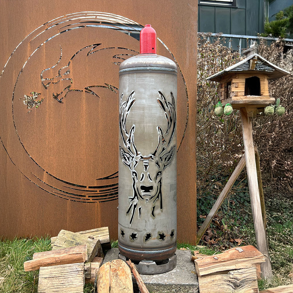 33kg Feuertonne – Rothirsch 2-fach