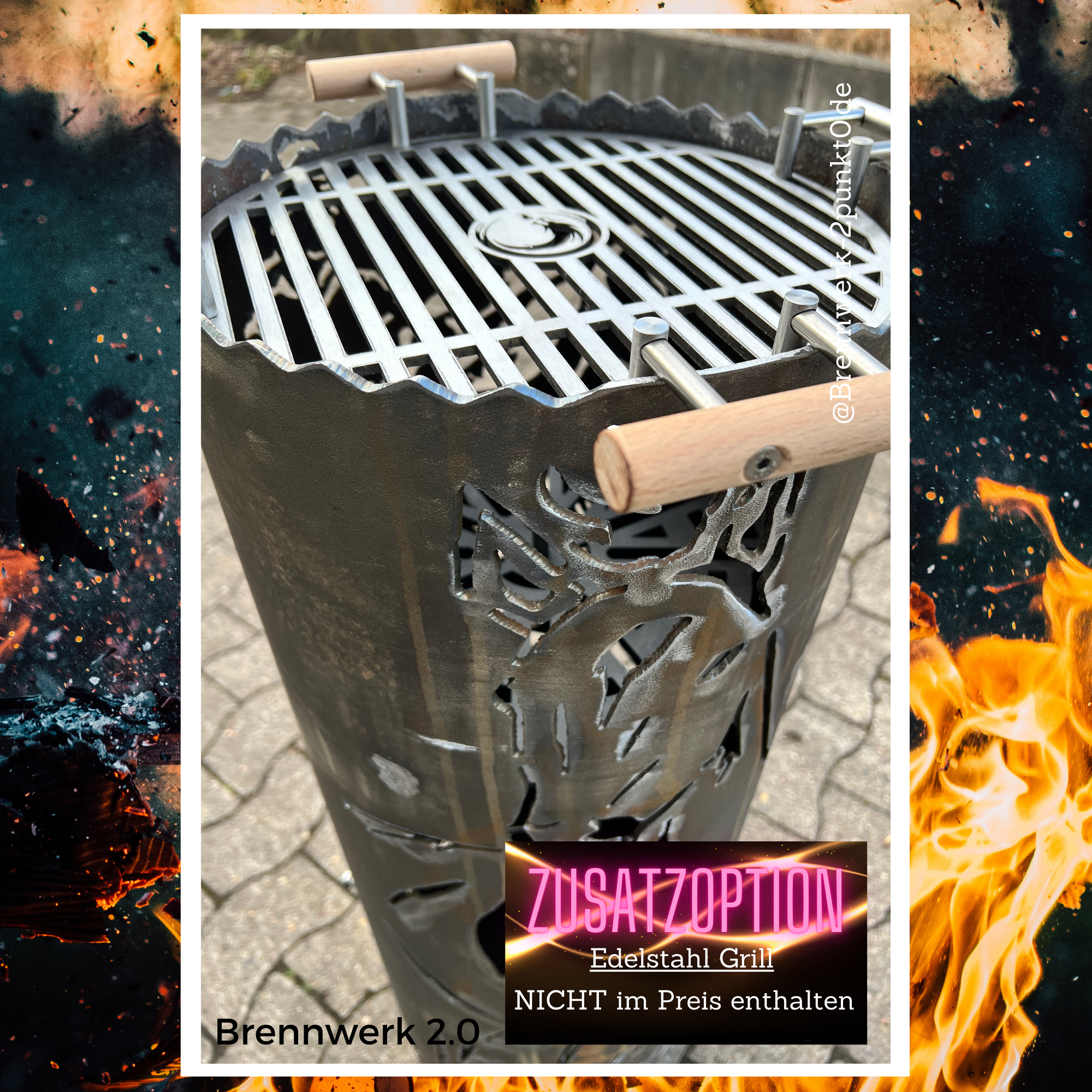 Feuerkorb – Westernpferde