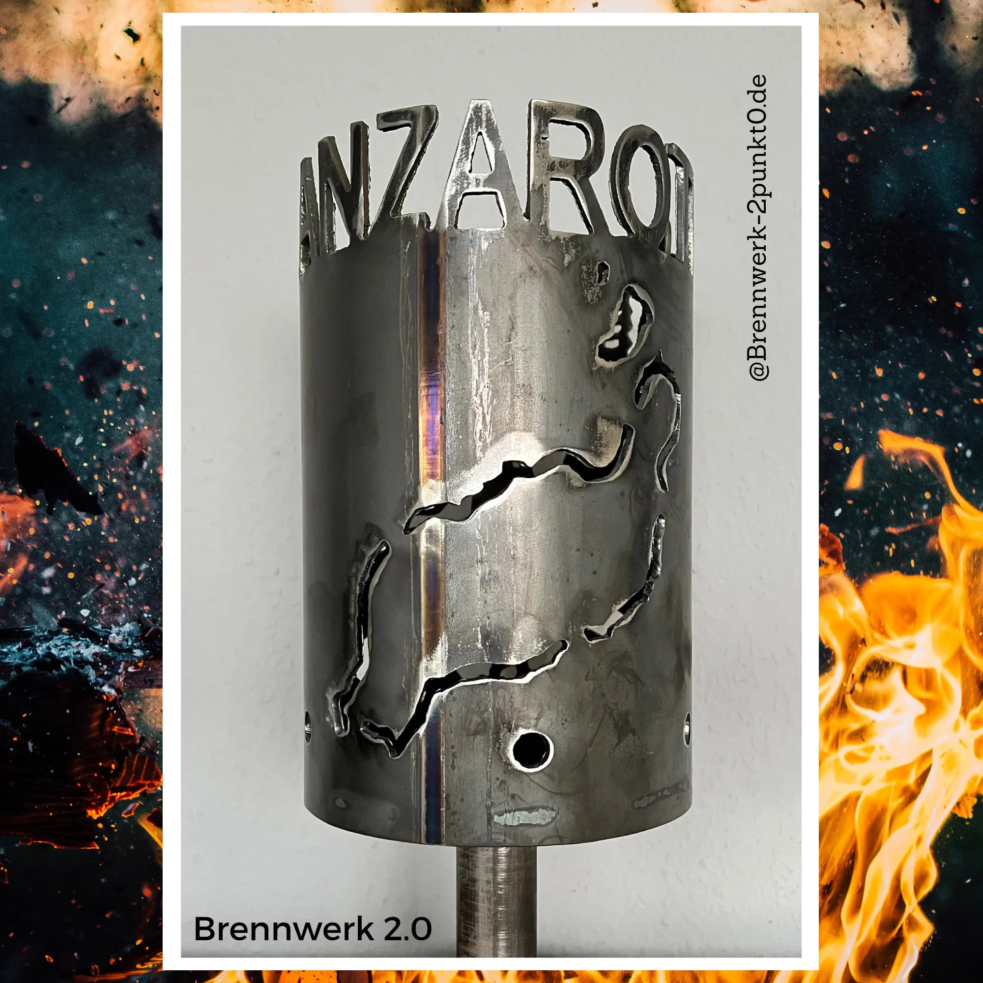 Gartenfackel – Lanzarote Timanfaya „El Diablo“