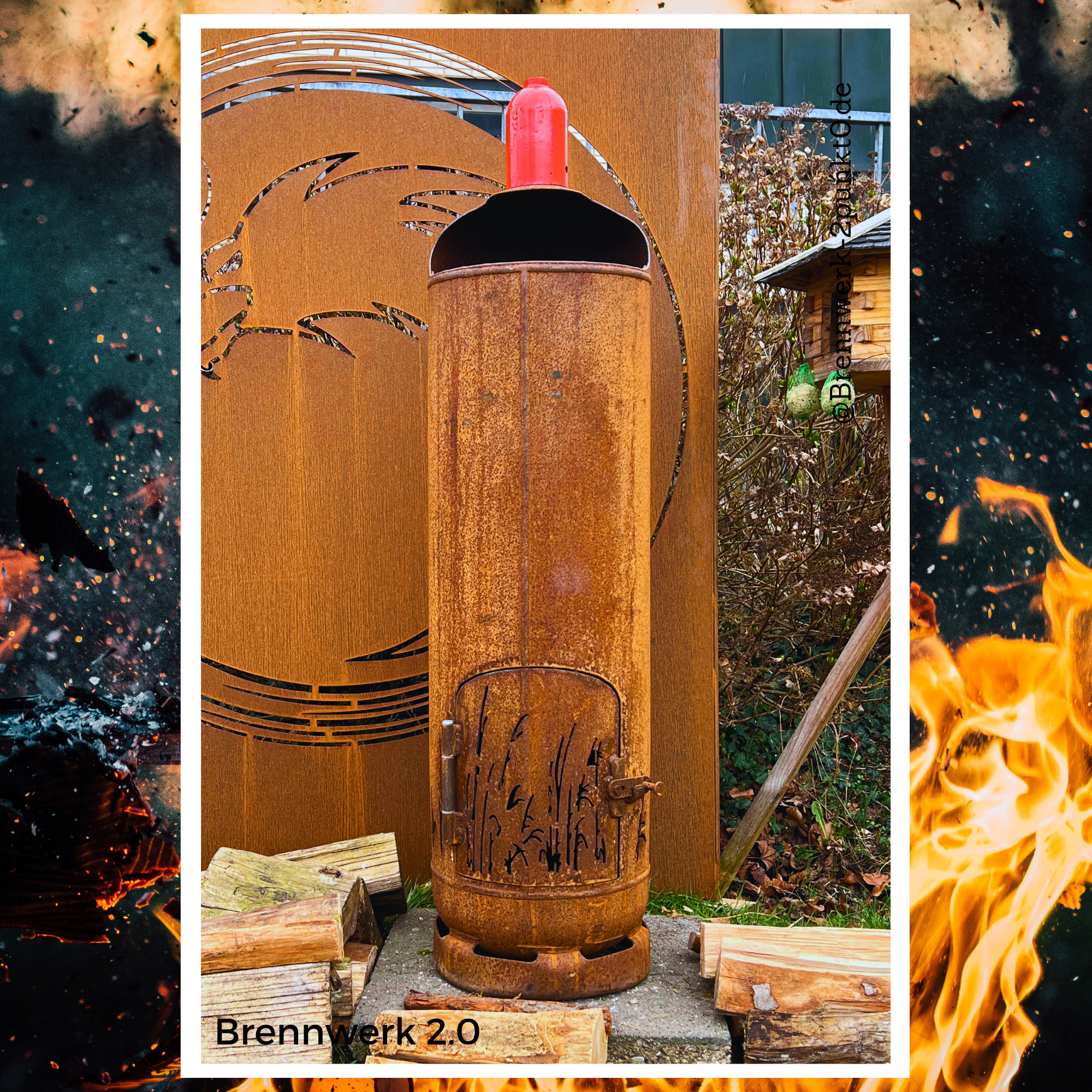 33kg Feuertonne – Springreiter_2