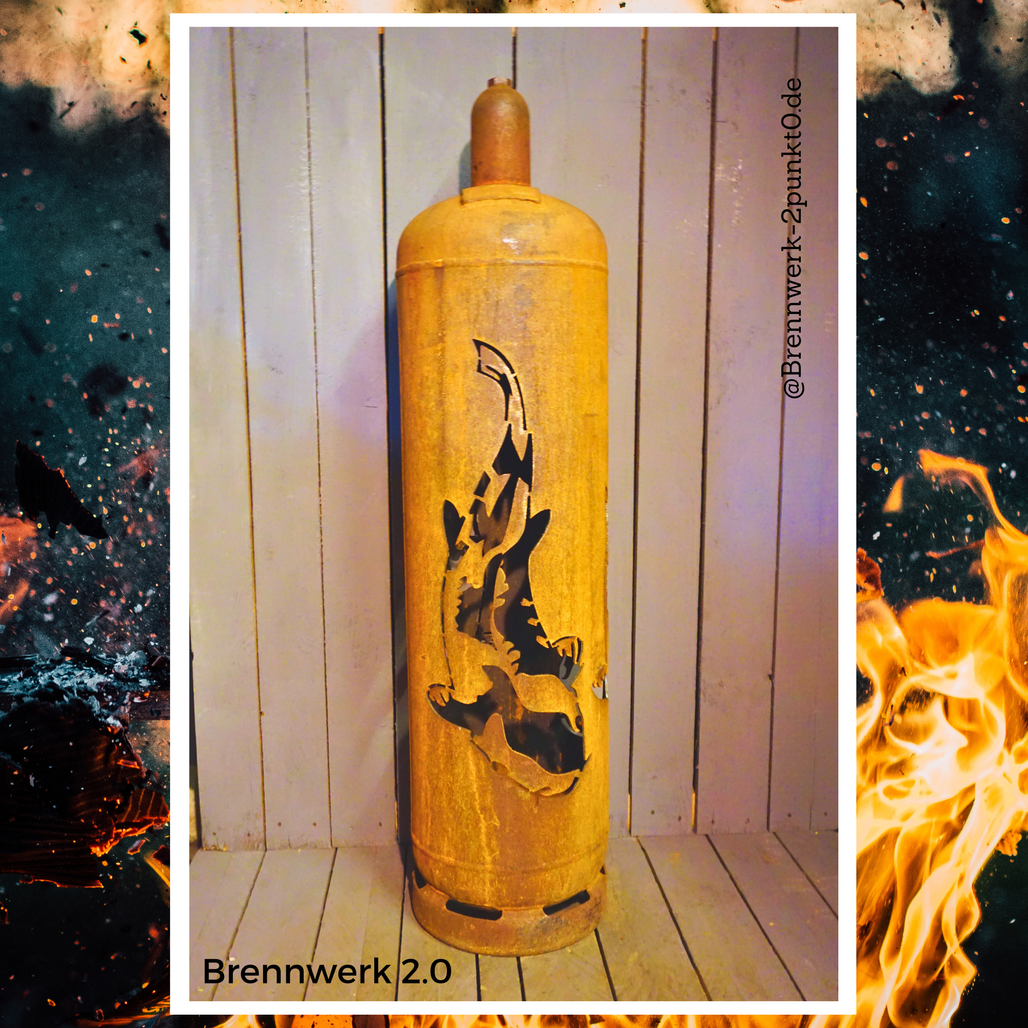 33kg Feuertonne – Koi