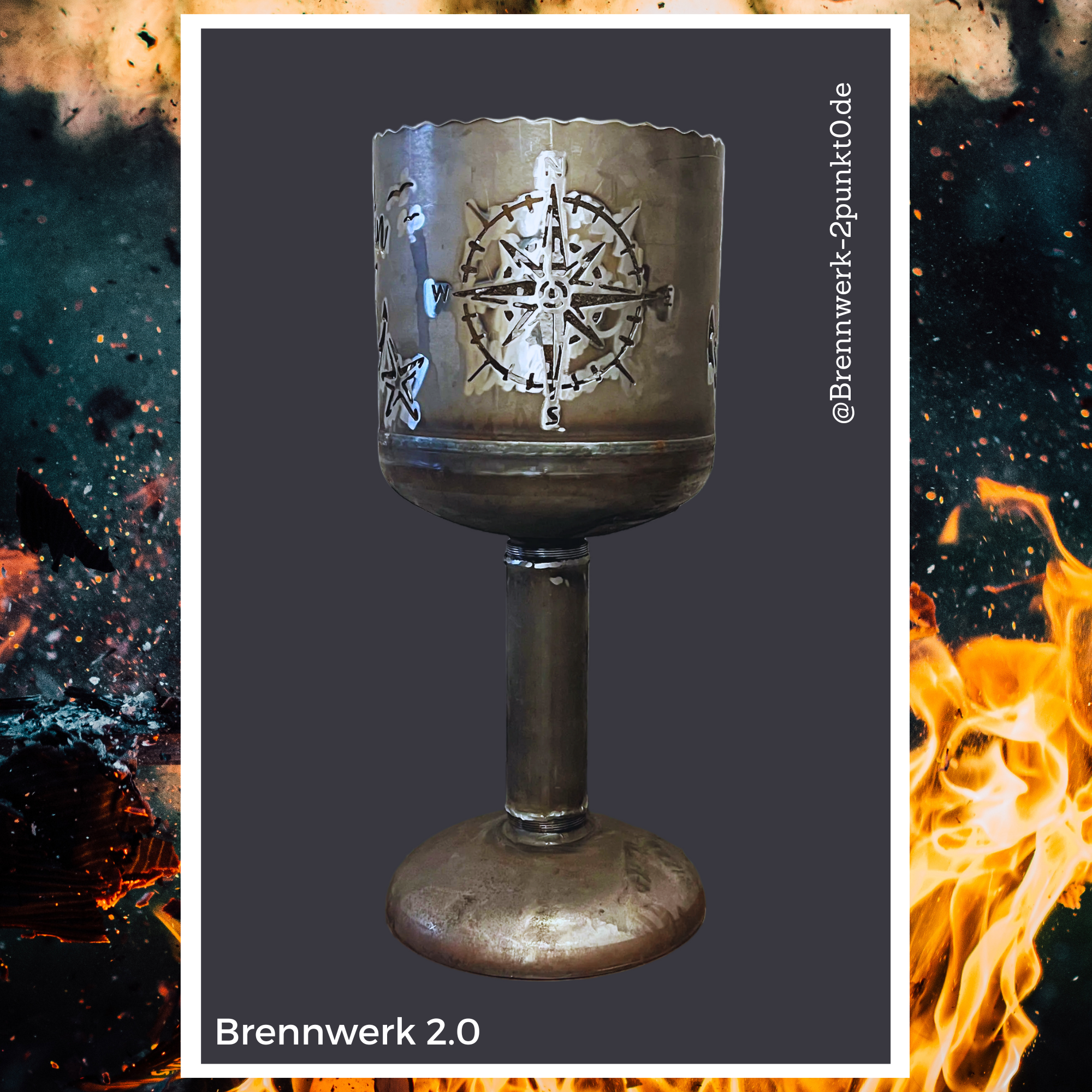 Feuerkorb / Kelch – Maritim