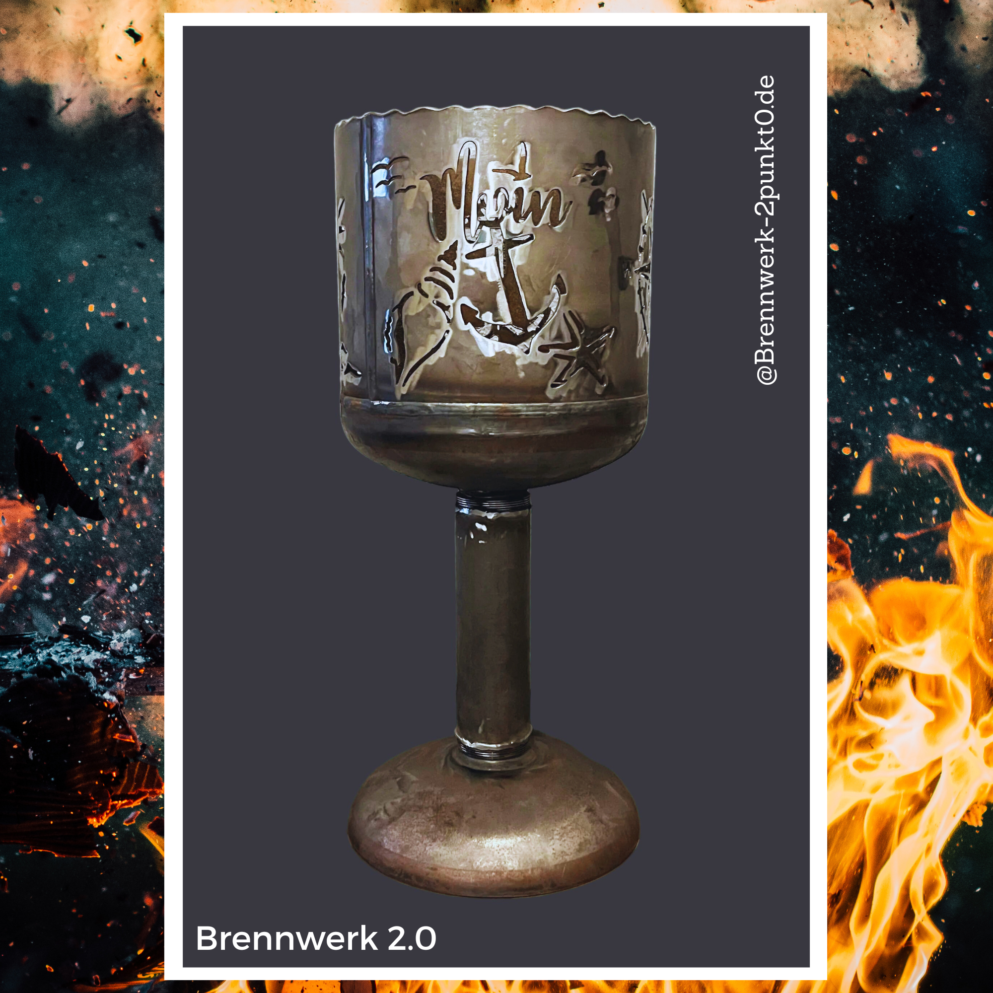 Feuerkorb / Kelch – Maritim