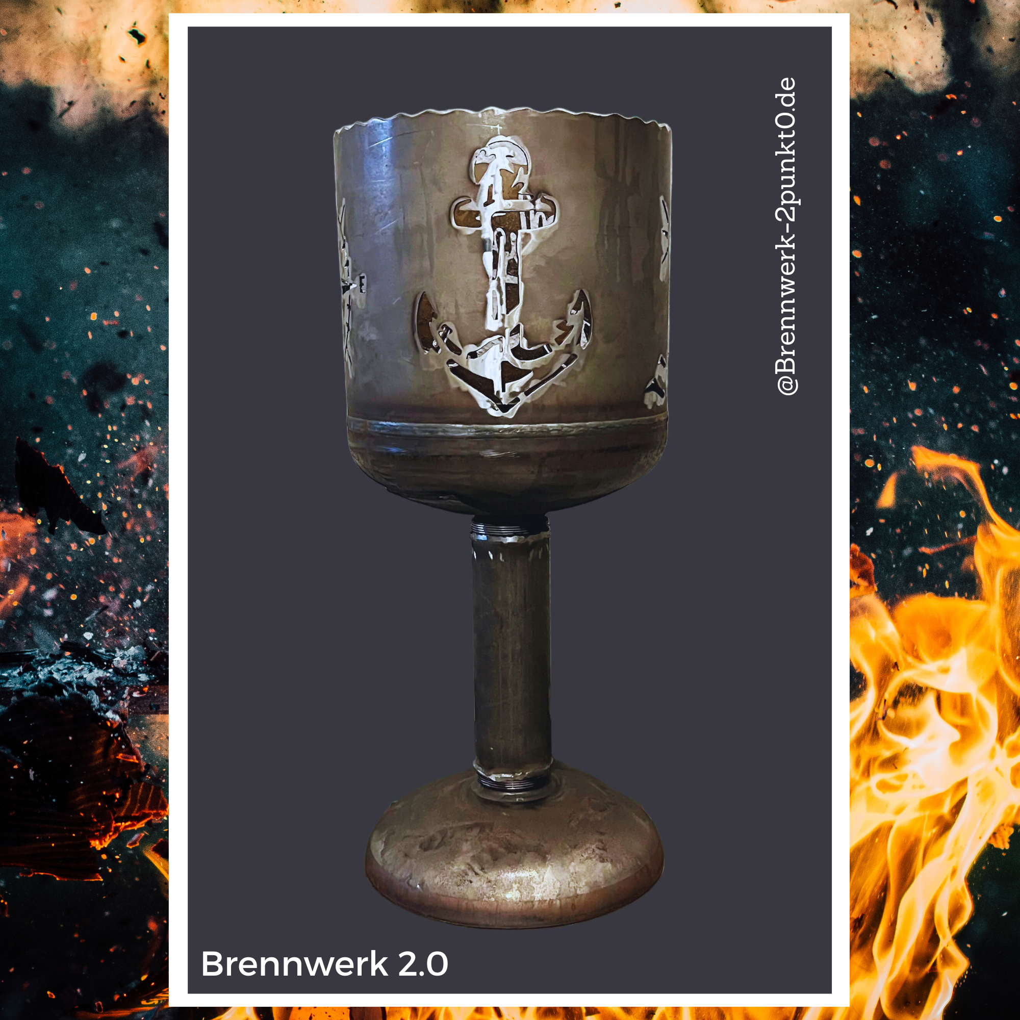 Feuerkorb / Kelch – Maritim