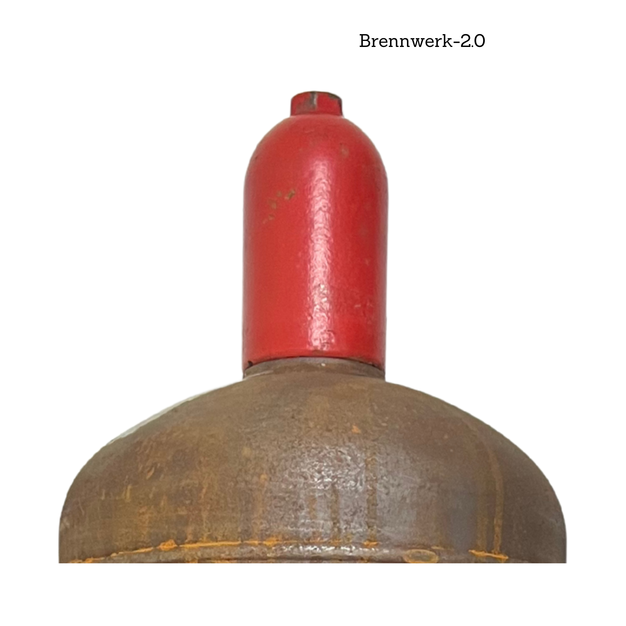 Abnehmbarer Deckel für Feuerkorb - Gasflaschendesign