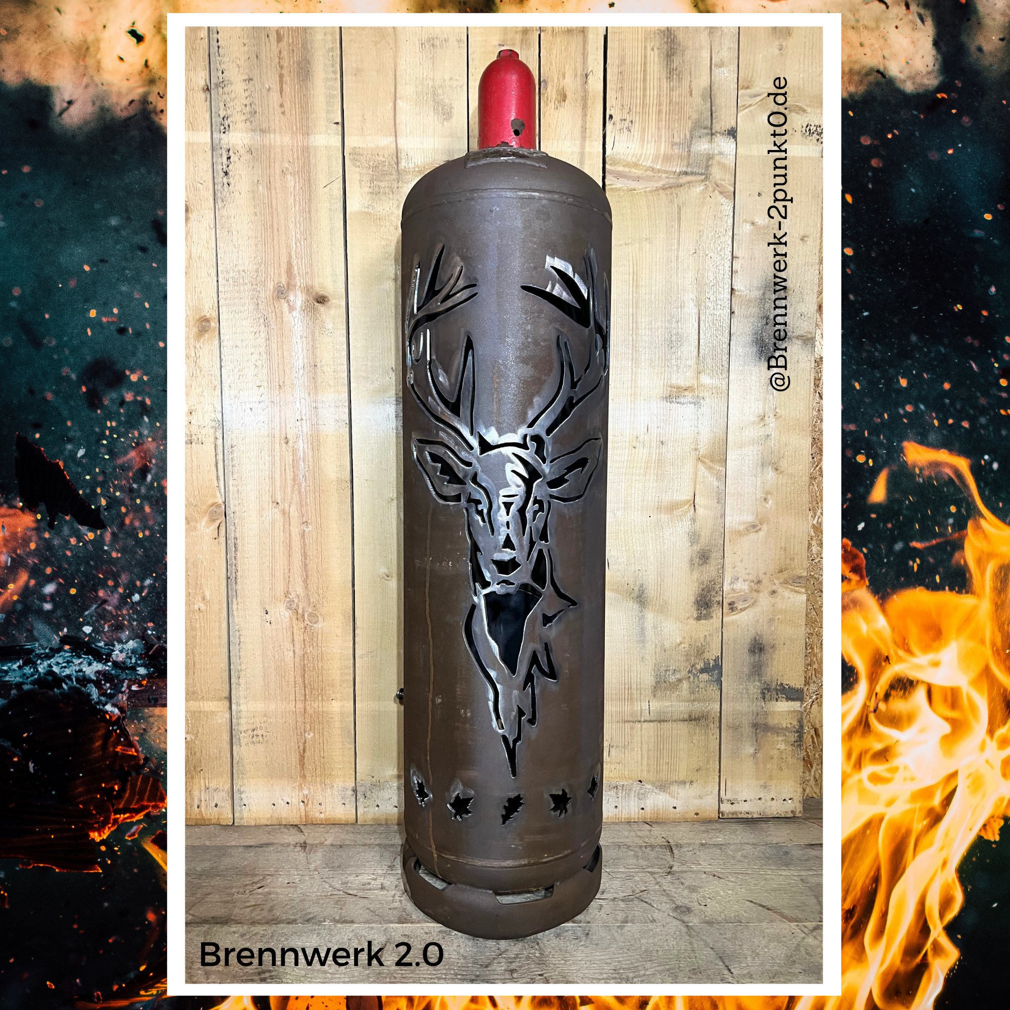 33kg Feuertonne – Rothirsch_1