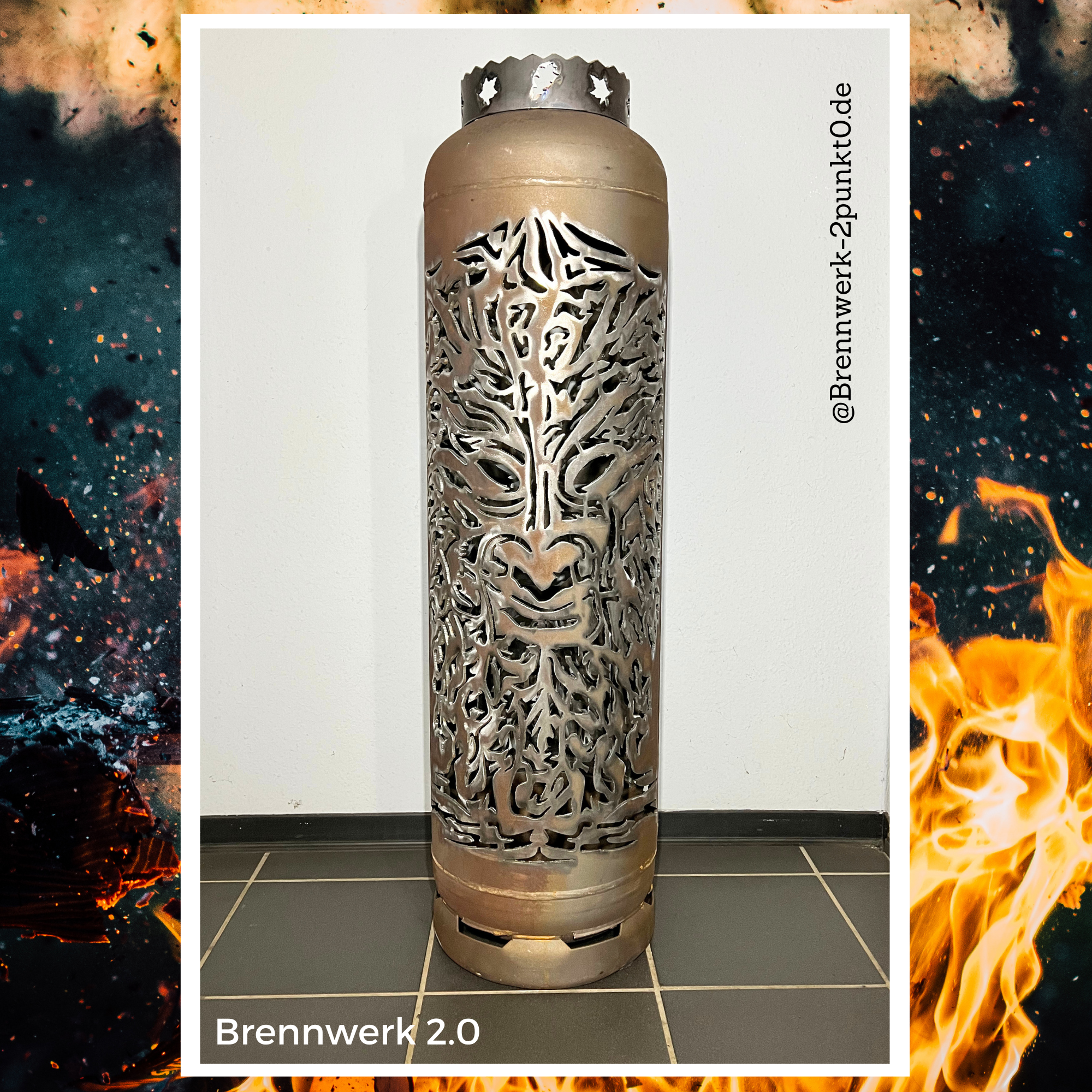 33kg Feuertonne – Baumgeist_2 2-fach