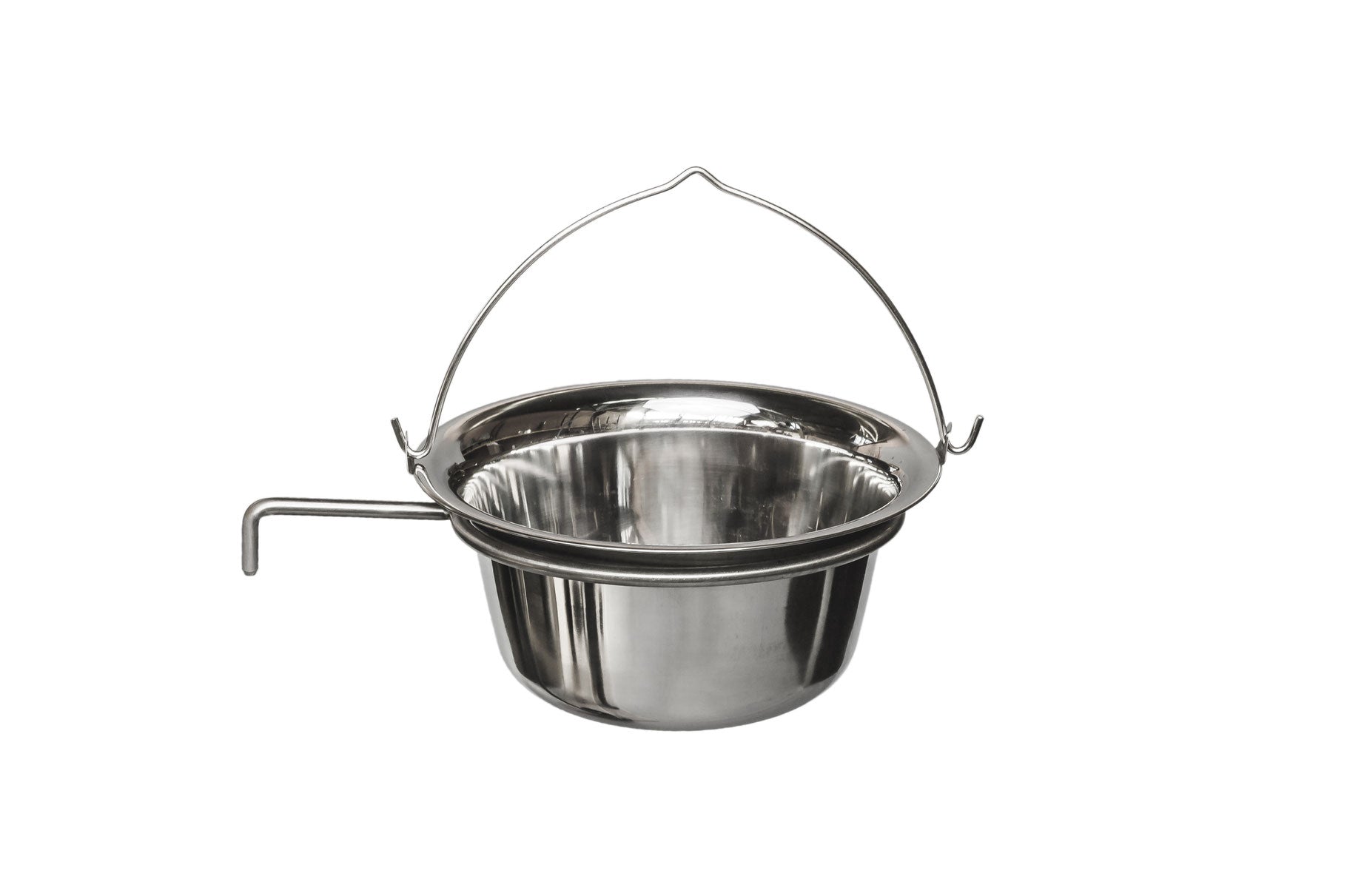 Topf aus Edelstahl für Terrassen-Grillkamin