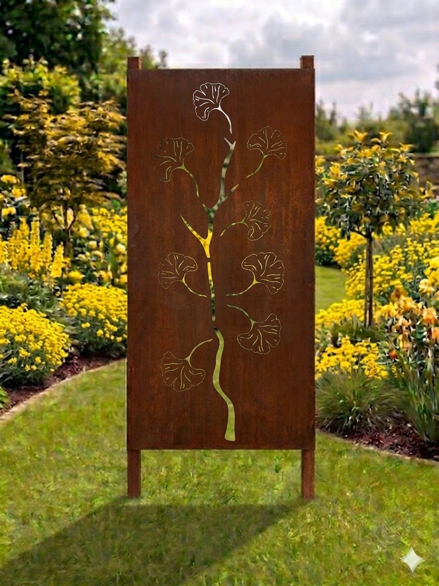 Gartensichtschutz – Ginkgo