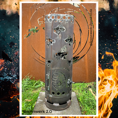 Feuerkorb – Bienen