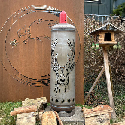 33kg Feuertonne – Rothirsch 2-fach