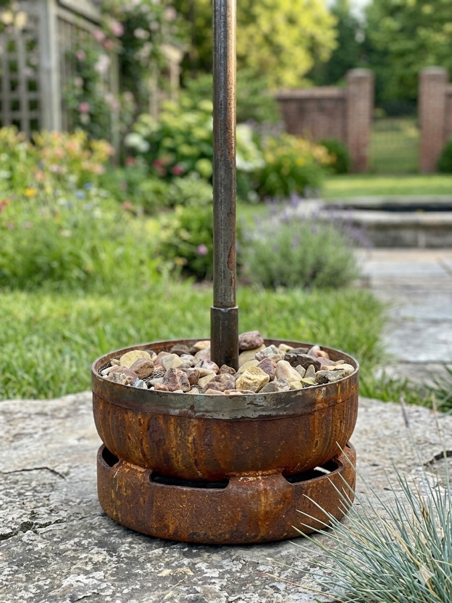Ständer für Gartenfackeln