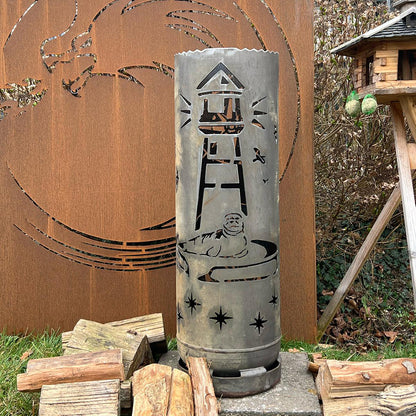 Feuerkorb – 1m hoch