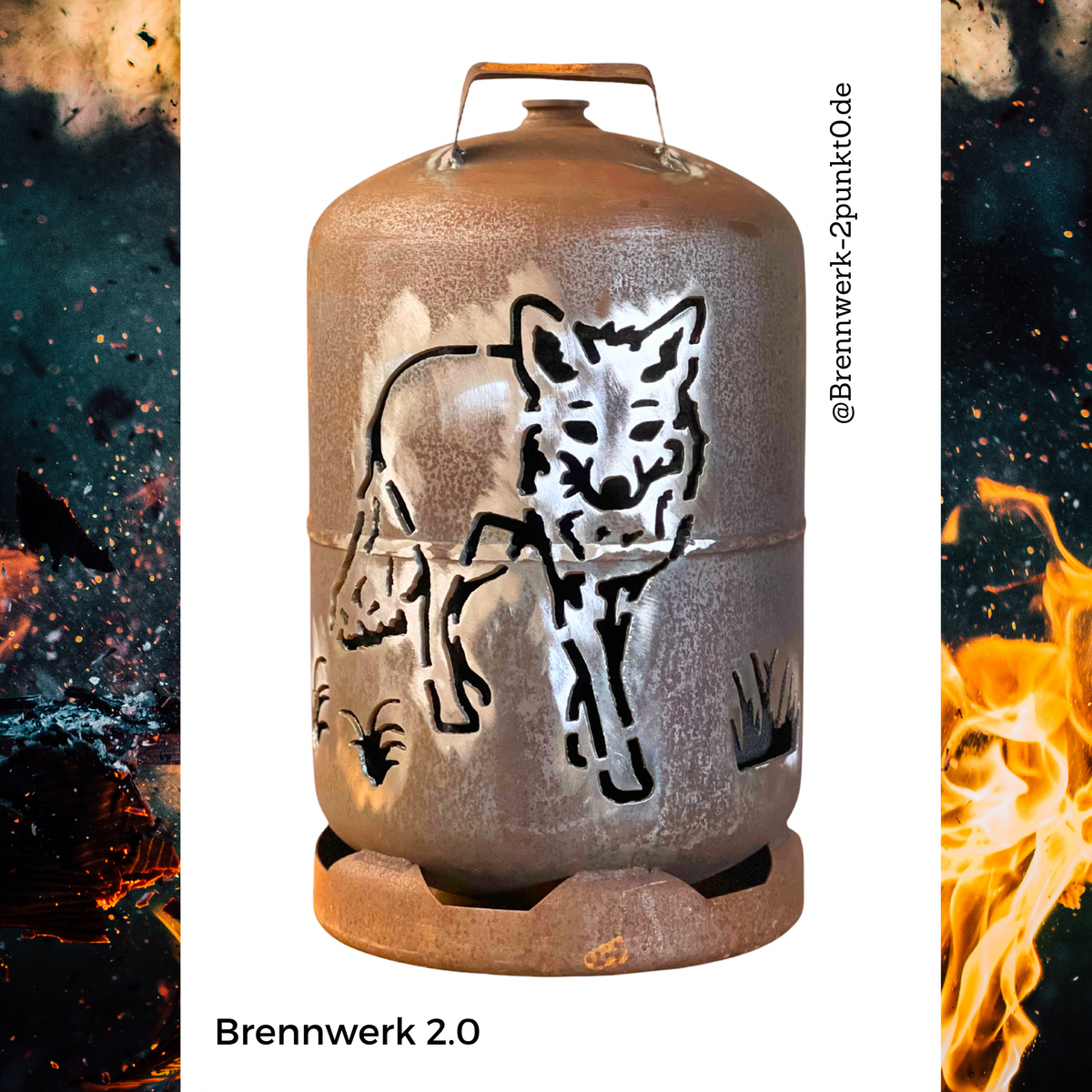 11 kg Feuertonne kaufen – Brennwerk 2.0