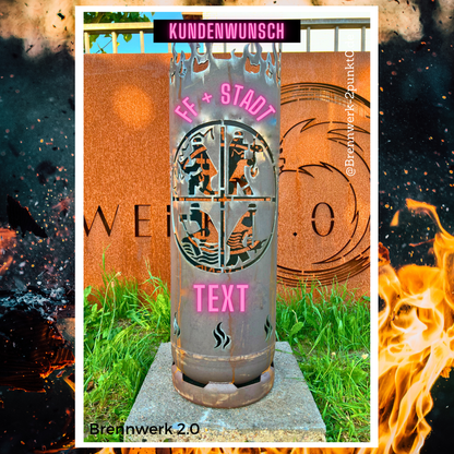 Feuerkorb - Feuerwehr / Retten, Löschen, Bergen, Schützen