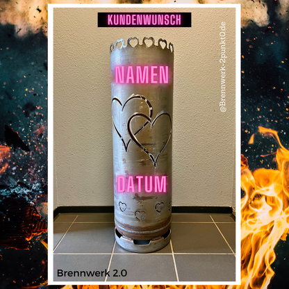 Feuerkorb - Herzen❤️Hochzeit