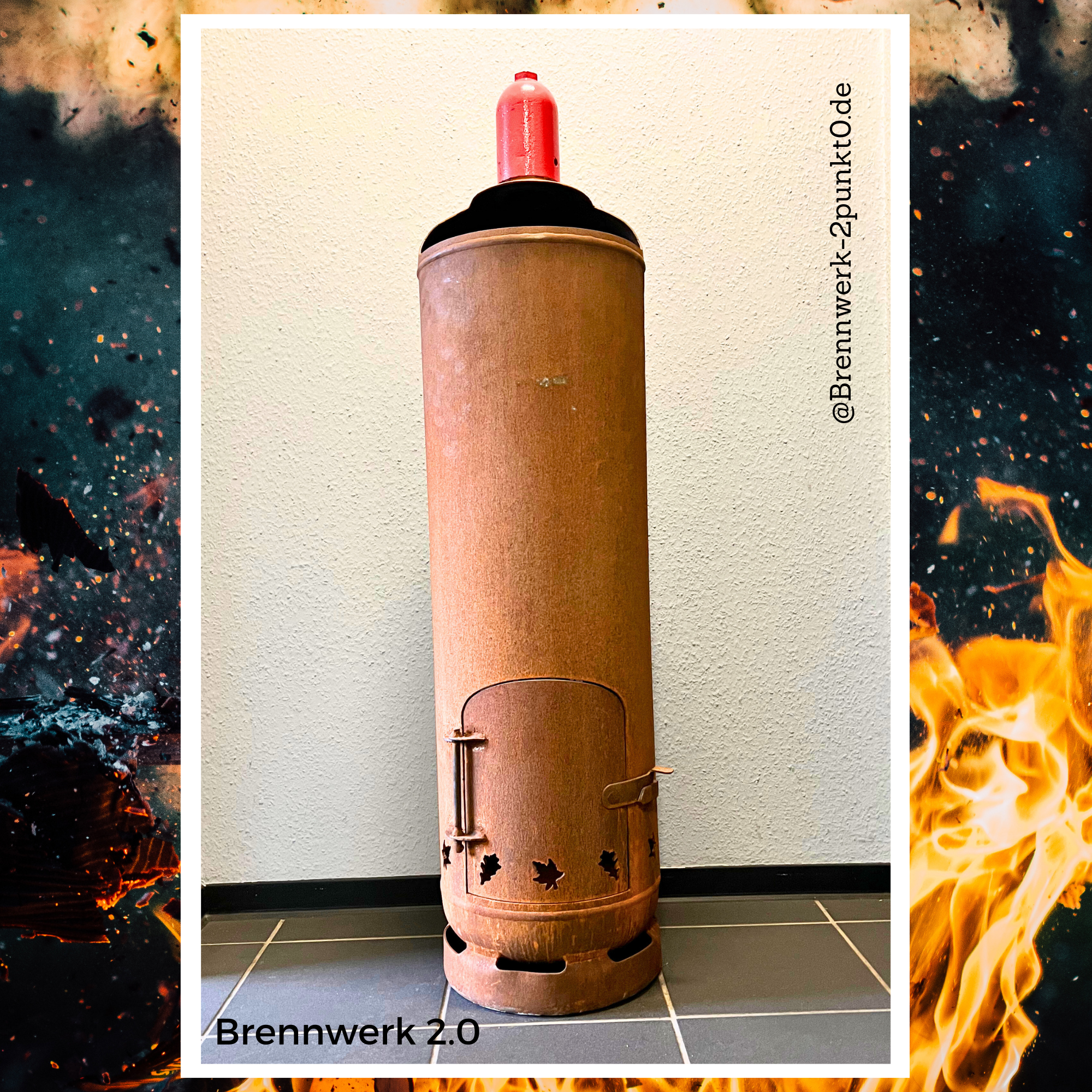 33kg Feuertonne – Sikahirsch