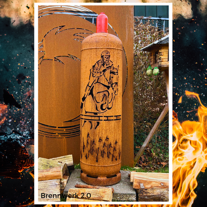 33kg Feuertonne – Springreiter_2