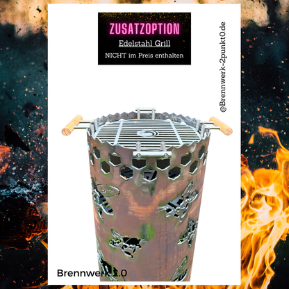 Feuerkorb – Bienen