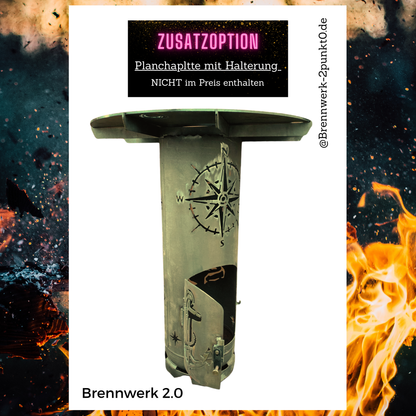 Feuerkorb – Weltumsegelung