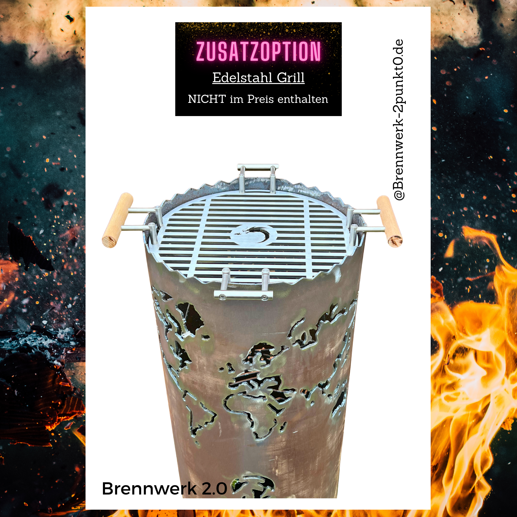 Feuerkorb – Weltumsegelung