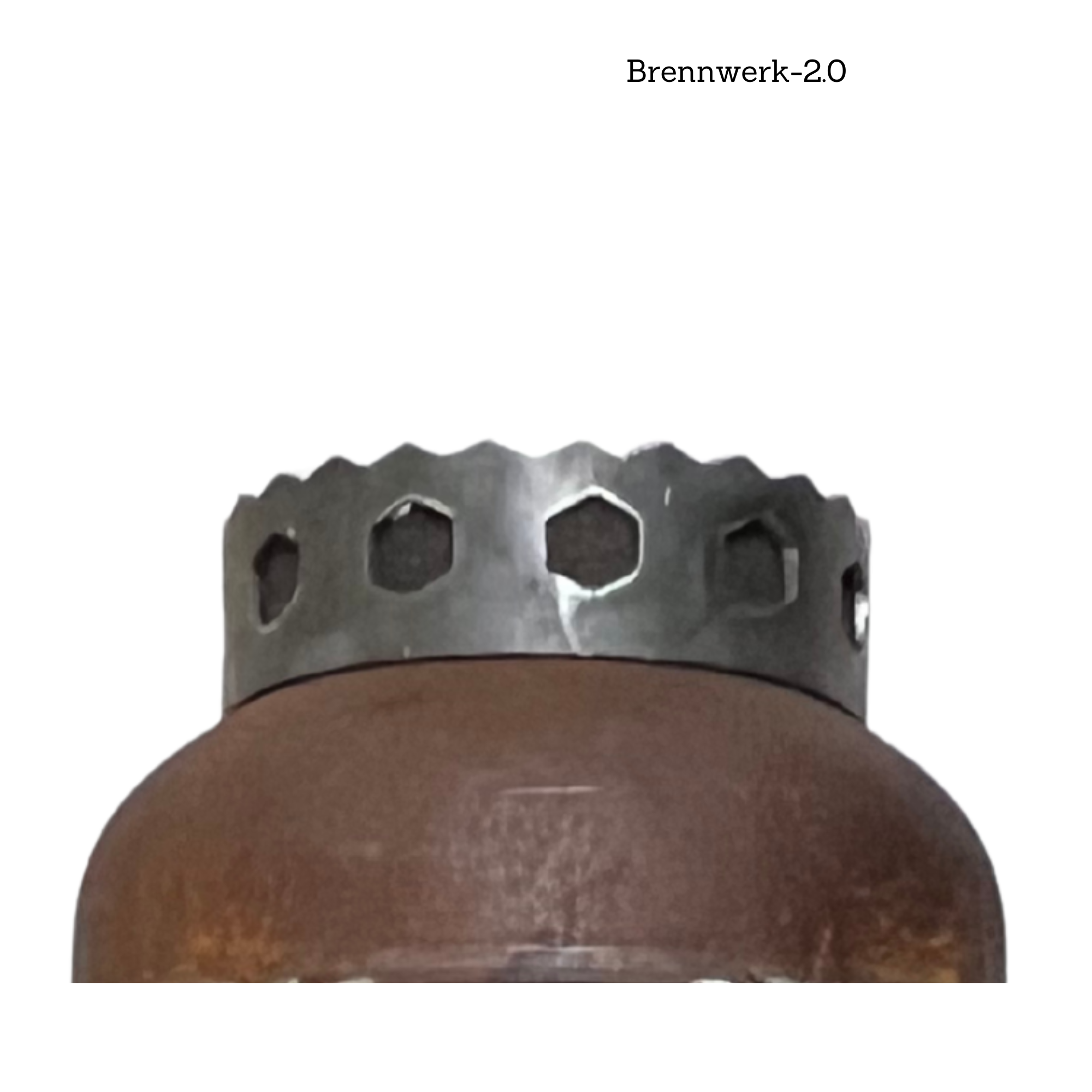 Abnehmbarer Deckel für Feuerkorb Kronendesign-Waben