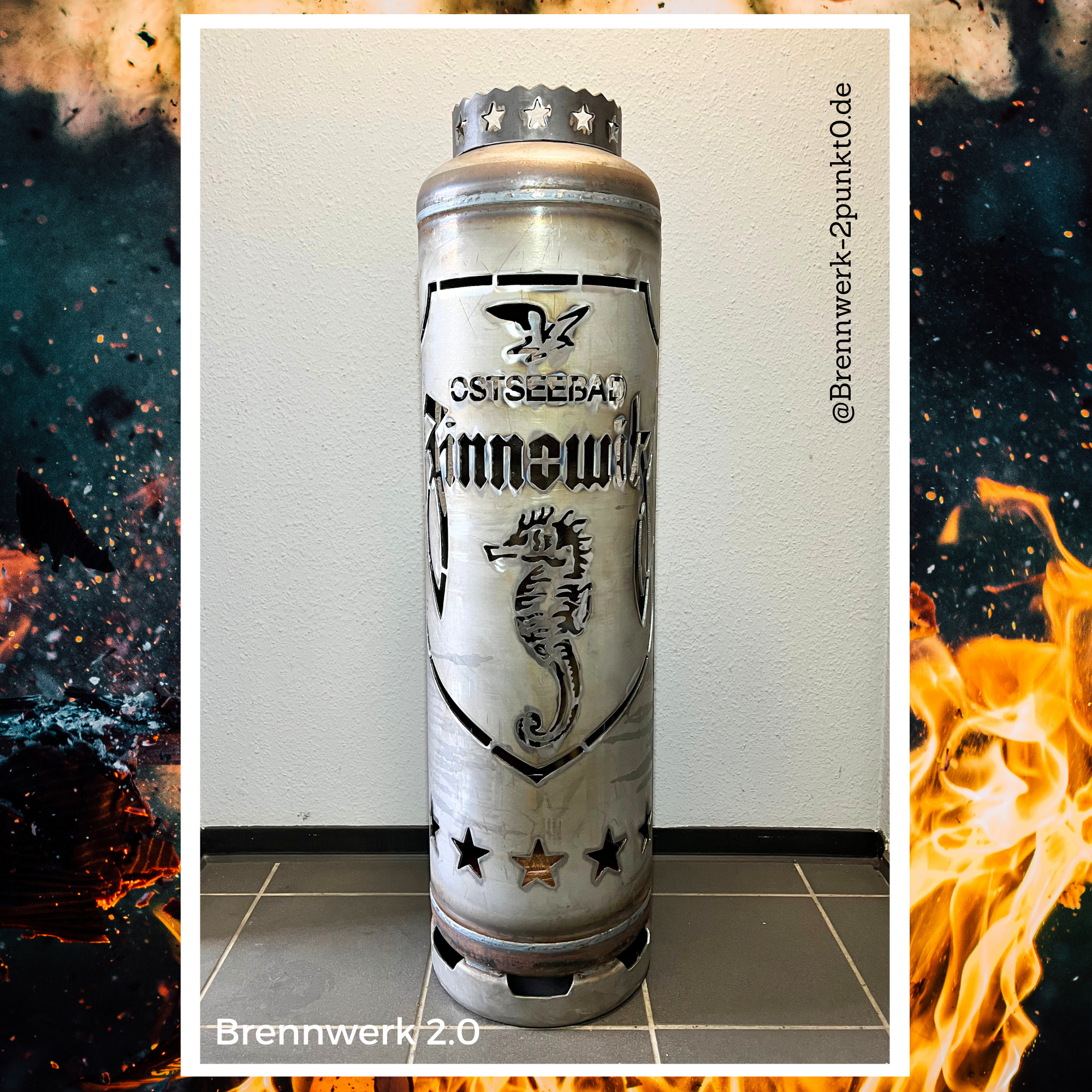 33kg Feuertonne – Zinnowitz