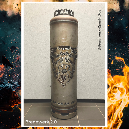 33kg Feuertonne – Highland Rind