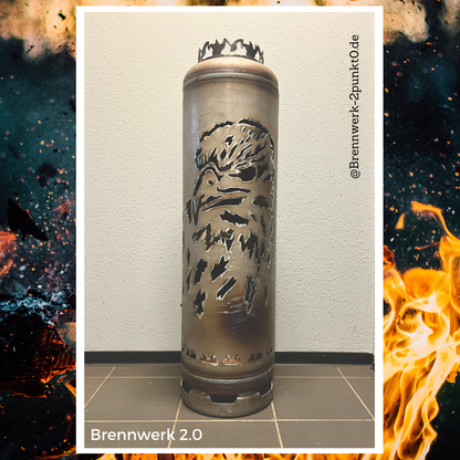 33kg Feuertonne – Adler