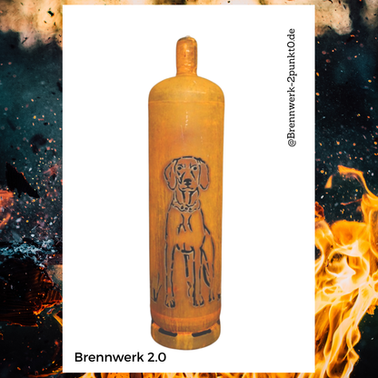 33kg Feuertonne – Magyar Vizsla