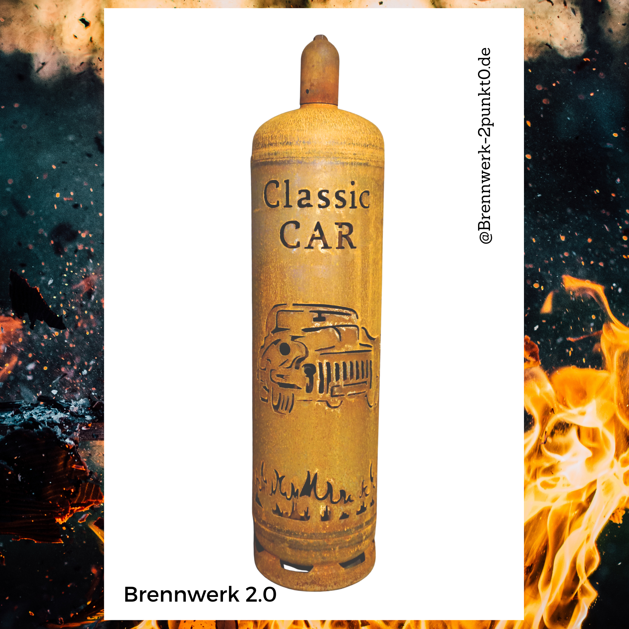 33kg Feuertonne – Classic Car