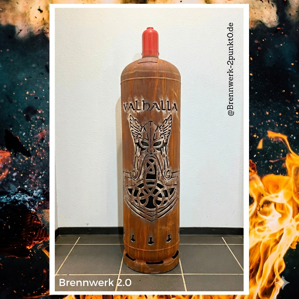 33kg Feuertonne – Valhalla
