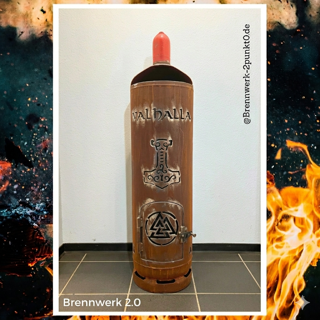 33kg Feuertonne – Valhalla