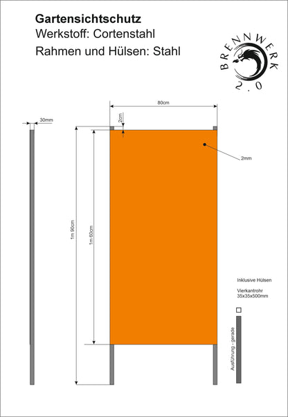 Gartensichtschutz – Gräser